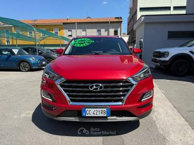 Hyundai Tucson Tucson 1.6 crdi 48V Xprime Safety Pack 2wd 136cv my20 Rosso usata Varedo