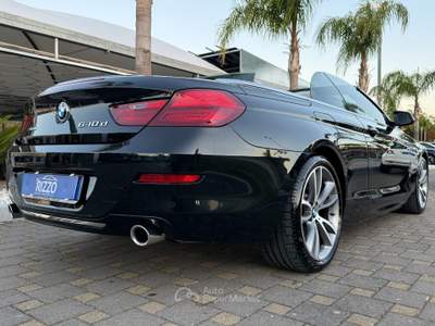 BMW Serie 6 640d 640d xDrive Cabrio Pelle Full Led Auto Nero usata Mesagne