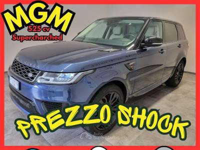 Land Rover Range Rover Sport 5.0 V8 Supercharged 525 CV HSE Dynamic Blu/Azzurro usata Erba