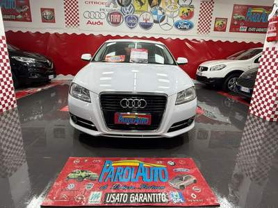 Audi A3 SPB 1.6 TDI 90cv Young - 2013 Bianco usata Giugliano in Campania