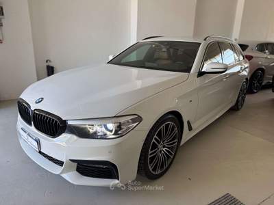 BMW Serie 5 520d 520 520d Touring xdrive Msport Navi+Led+Pelle+Top Bianco usata Rezzato