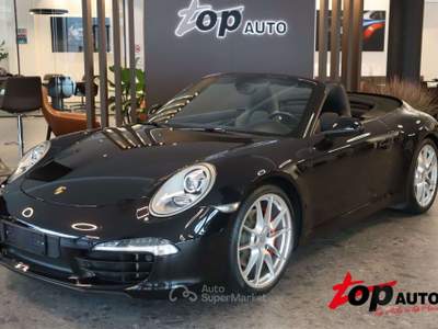 Porsche 911 991 S 3.8 Cabrio PDK 49000 KM Tagliandati Porsche Nero usata Varna