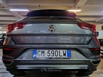 Volkswagen T-Roc 2000 TDI CV.150 S-TRONIC R LINE TETTO+18'+RADAR Grigio usata Torino