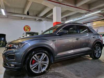 Volkswagen T-Roc 2000 TDI CV.150 S-TRONIC R LINE TETTO+18'+RADAR Grigio usata Torino