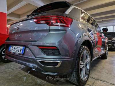 Volkswagen T-Roc 2000 TDI CV.150 S-TRONIC R LINE TETTO+18'+RADAR Grigio usata Torino