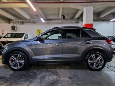 Volkswagen T-Roc 2000 TDI CV.150 S-TRONIC R LINE TETTO+18'+RADAR Grigio usata Torino
