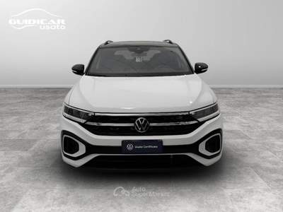 Volkswagen T-Roc 2.0 TDI SCR R Line DSG Bianco usata Lucca