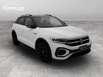 Volkswagen T-Roc 2.0 TDI SCR R Line DSG Bianco usata Lucca