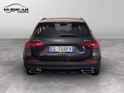 Mercedes-Benz Classe C 220 d Mild hybrid Premium 4Matic 9G-Tronic Grigio usata Lucca
