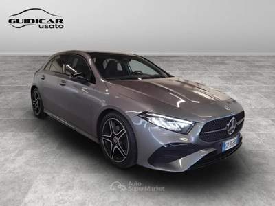 Mercedes-Benz Classe A 180 D Advanced Plus AMG Line 8G-DCT Grigio usata Lucca