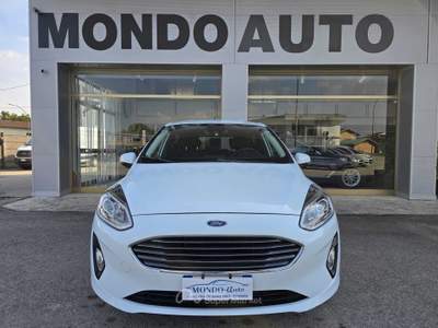 Ford Fiesta 5 porte Titanium NEOPATENTATI Bianco usata Rovigo