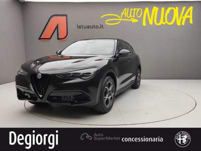 Alfa Romeo Stelvio 2.2 TD 210CV SPRINT AT8 Q4 Grigio usata Voghera
