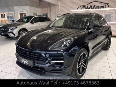 Porsche Macan 2.0 TETTO-NAVI-PELLE-TELECAMERA-SERVICE Nero usata ARICCIA