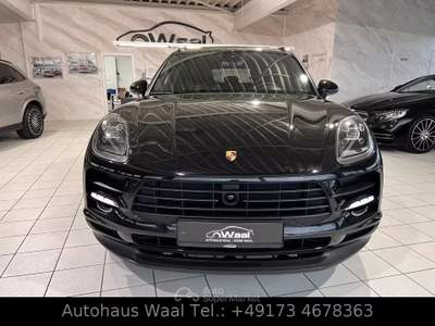 Porsche Macan 2.0 TETTO-NAVI-PELLE-TELECAMERA-SERVICE Nero usata ARICCIA