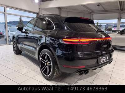 Porsche Macan 2.0 TETTO-NAVI-PELLE-TELECAMERA-SERVICE Nero usata ARICCIA