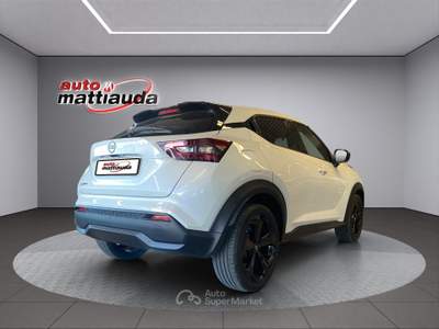 Nissan Juke Juke 1.0 dig-t Tekna 114cv Bianco usata Cuneo