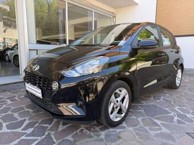 Hyundai i10 1.0 mpi Tech at UNICO PROPRIETARIO OK NEOPATENTATI BELLISSIMA Nero usata Cesano Maderno