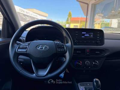 Hyundai i10 1.0 mpi Tech at UNICO PROPRIETARIO OK NEOPATENTATI BELLISSIMA Nero usata Cesano Maderno