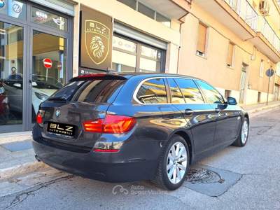 BMW Serie 5 525d 525 525d xDrive Touring Nero usata Castellana Grotte