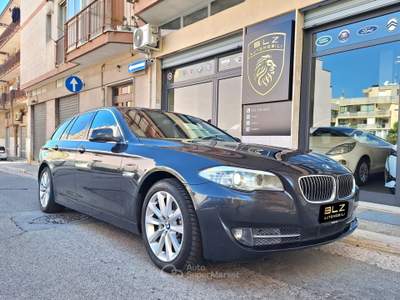 BMW Serie 5 525d 525 525d xDrive Touring Nero usata Castellana Grotte