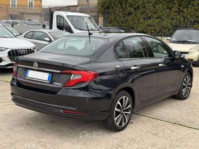 Fiat Tipo Sedan Mjt 1.6cc 120cv RETROCAMERA SEDILI RISCALD. Nero usata Roma