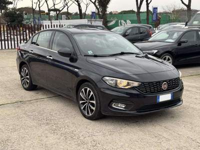 Fiat Tipo Sedan Mjt 1.6cc 120cv RETROCAMERA SEDILI RISCALD. Nero usata Roma