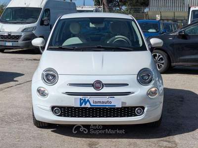 Fiat 500 HYBRID 1.0cc 70cv NAVIGATORE CLIMA Bianco usata Roma