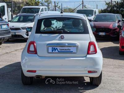 Fiat 500 HYBRID 1.0cc 70cv NAVIGATORE CLIMA Bianco usata Roma