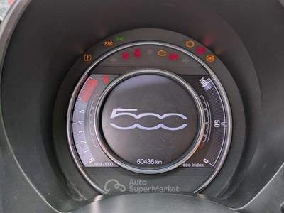 Fiat 500 HYBRID 1.0cc 70cv NAVIGATORE CLIMA Bianco usata Roma