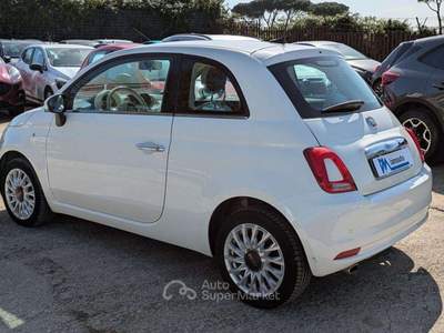 Fiat 500 HYBRID 1.0cc 70cv NAVIGATORE CLIMA Bianco usata Roma
