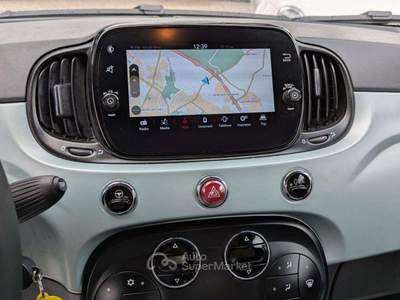 Fiat 500 HYBRID 1.0cc 70cv NAVIGATORE CLIMA Verde usata Roma