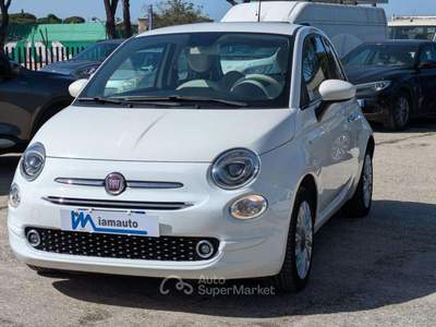 Fiat 500 HYBRID 1.0cc 70cv NAVIGATORE CLIMA Bianco usata Roma
