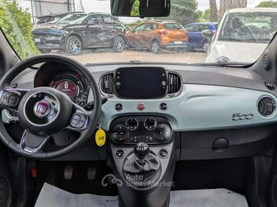 Fiat 500 HYBRID 1.0cc 70cv NAVIGATORE CLIMA Verde usata Roma