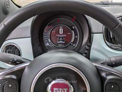 Fiat 500 HYBRID 1.0cc 70cv NAVIGATORE CLIMA Verde usata Roma