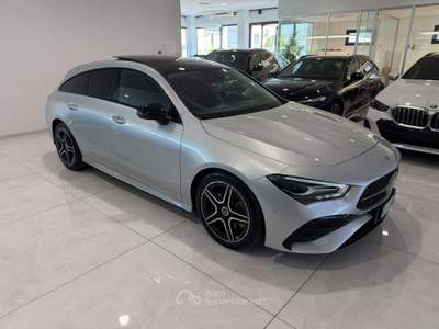 Mercedes-Benz CLA d Automatic Shooting Brake AMG Line Premium TETTO Argento usata Asolo