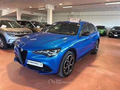 Alfa Romeo Stelvio VELOCE 2.2 Turbodiesel AT8 Q4 SPOTICAR Blu/Azzurro usata Bagnaria Arsa