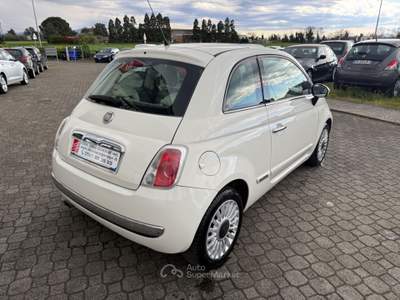 Fiat 500 - 1.2 GPL Lounge|TETTO PANO Bianco usata Calestano