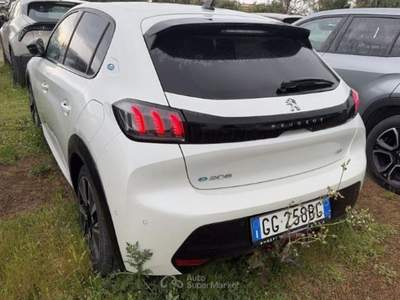 Peugeot 208 motore elettrico 136 CV 5 porte GT Bianco usata Fara Gera d'Adda