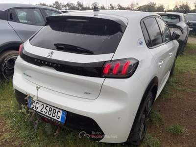 Peugeot 208 motore elettrico 136 CV 5 porte GT Bianco usata Fara Gera d'Adda