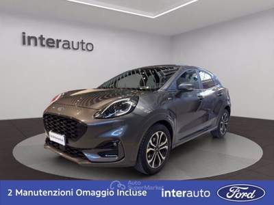 Ford Puma 1.0 EcoBoost Hybrid 125 CV S&S aut. ST-Line Design Grigio usata Liscate