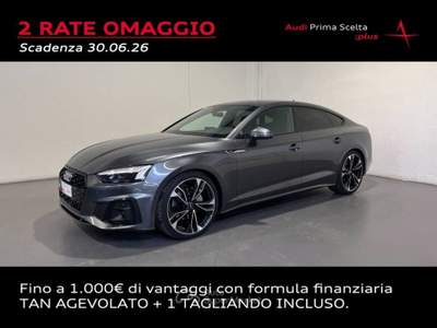 Audi A5 SPORTBACK 40 TFSI MHEV S-TRONIC S-LINE EDITION Grigio usata San Fior