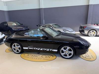 Porsche 911 Carrera 3.4 CABRIO / BOOK SERVICE PORSCHE Nero usata Medesano
