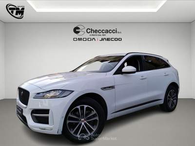 Jaguar F-Pace F-Pace 2.0 D 180 CV AWD aut. R-Sport Bianco usata Prato