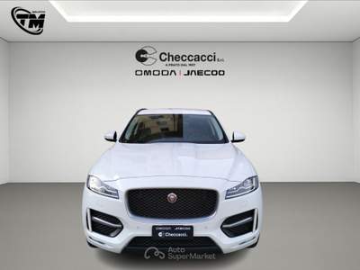 Jaguar F-Pace F-Pace 2.0 D 180 CV AWD aut. R-Sport Bianco usata Prato