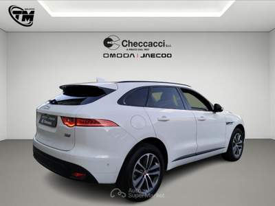 Jaguar F-Pace F-Pace 2.0 D 180 CV AWD aut. R-Sport Bianco usata Prato