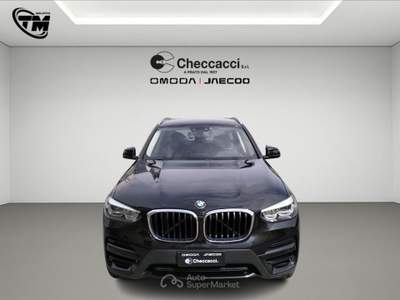 BMW X3 X3 sDrive18d Business Advantage Aut. Nero usata Prato