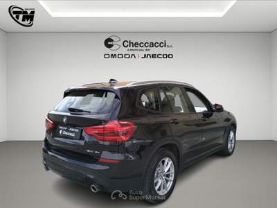 BMW X3 X3 sDrive18d Business Advantage Aut. Nero usata Prato