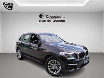 BMW X3 X3 sDrive18d Business Advantage Aut. Nero usata Prato