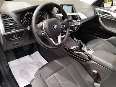 BMW X3 X3 sDrive18d Business Advantage Aut. Nero usata Prato