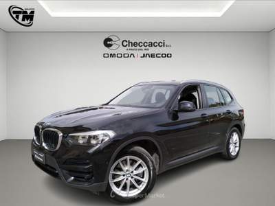 BMW X3 X3 sDrive18d Business Advantage Aut. Nero usata Prato